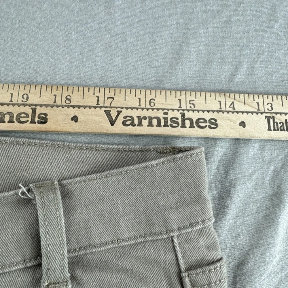 Grand River Jeans Mens 44x25 Beige Denim Pants Stretch Regular Straight Fit READ